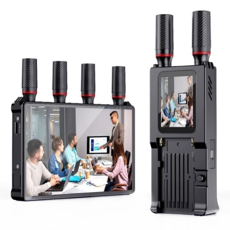VRRIIS 085 P With LCD Display 1080P HD 400m Range Wireless Video Transmitter and Receiver Kit