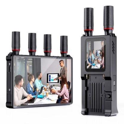 VRRIIS 085 P With LCD Display 1080P HD 400m Range Wireless Video Transmitter and Receiver Kit