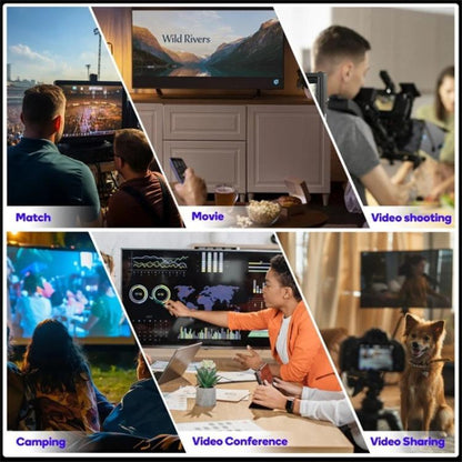 VRRIIS 085 P With LCD Display 1080P HD 400m Range Wireless Video Transmitter and Receiver Kit