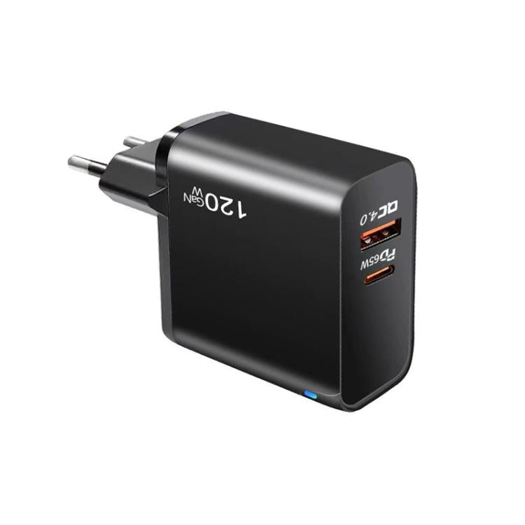 TE-PD65 GaN PD 65W + QC4.0 USB Fully Compatible Protocol Charger ，EU Plug