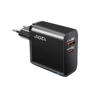 TE-PD65 GaN PD 65W + QC4.0 USB Fully Compatible Protocol Charger ，EU Plug