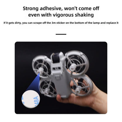 For DJI Neo 2 DJ-64 Mini Night Flight Cool Colored LED Flashlight