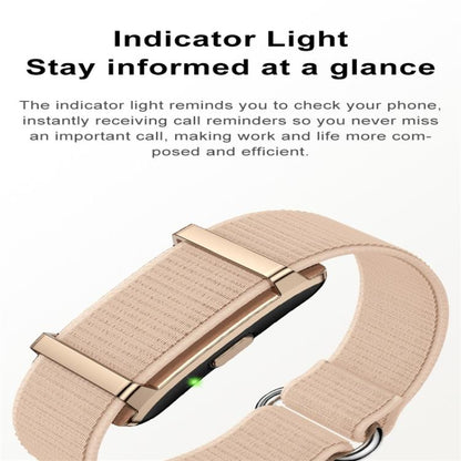 Y25 Screenless BT Smart Bracelet Nylon Strap, Support Sleep / Heart Rate Monitoring / Exercise Data Records