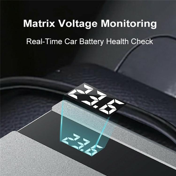 GE06 PD 65W Fast Charging Retractable Cable Voltage Display 120W Car Cigarette Lighter Splitter Adapter