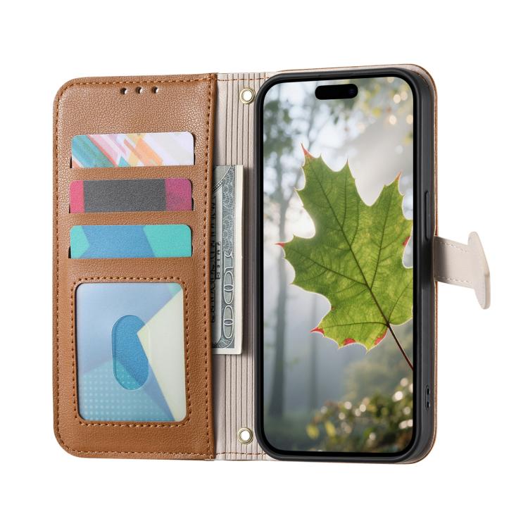 Leaf Buckle Zipper Wallet Leather Phone Case with Strap, For Tecno Spark 20C, For Tecno Spark 20, For Tecno Spark Go 2024