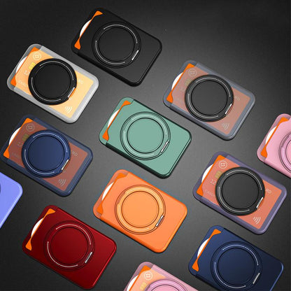 Colourful Ring MagSafe Magnetic 360-Degree Rotating Stand Card Holder