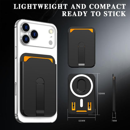 Vertical Color MagSafe Magnetic Vertical Stand Card Holder
