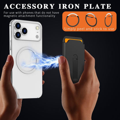 Vertical Color MagSafe Magnetic Vertical Stand Card Holder