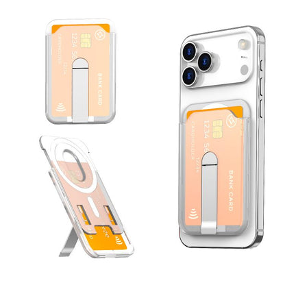 Vertical Color MagSafe Magnetic Vertical Stand Card Holder