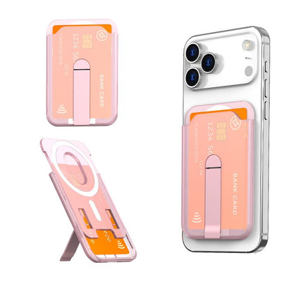 Vertical Color MagSafe Magnetic Vertical Stand Card Holder