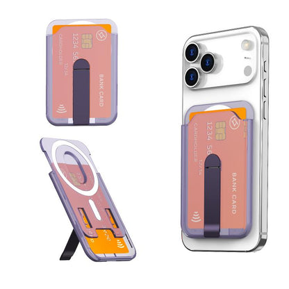 Vertical Color MagSafe Magnetic Vertical Stand Card Holder