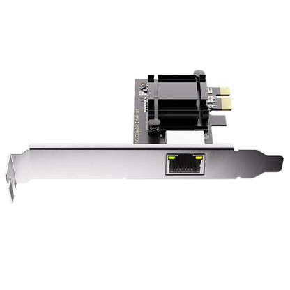 Single Port 5.0G High Speed Diskless Realtek 8126 PCIeX1 Network Card, Realtek 8126