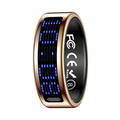 SR16 SIZE 12 Smart Ring, Support Heart Rate / Blood Oxygen / Sleep Monitoring / Multiple Sports Modes