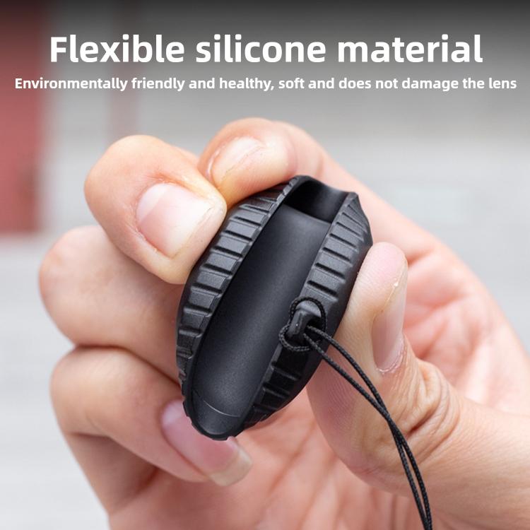 Dustproof Drop-proof Soft Silicone Lens Cap Cover, For DJI Osmo Action 6