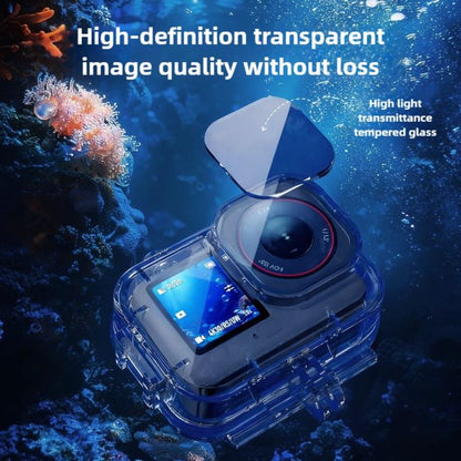 70-meter Underwater Waterproof Housing Diving Cover, For DJI Osmo Action 6 70m Underwater