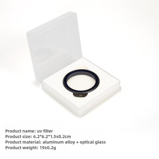 Para DJI Osmo Action 6: protector de lente, filtro UV, filtro CPL, filtro de difusión de 1/4, filtro ND8, filtro ND16, filtro ND32, filtro ND64.