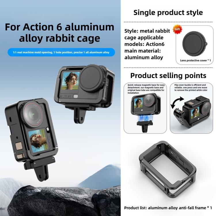 Coque de protection en alliage d'aluminium, Cage en alliage d'aluminium