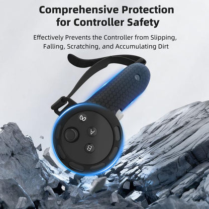 No Disassembly Required Honeycomb Silicone Handle Protective Cover, VR-01