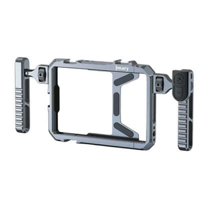 JMARY MS-98 Wireless Remote Control Aluminum Alloy Smartphone Video Stabilizer Frame Cage Kit