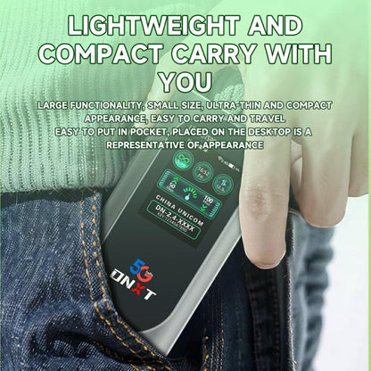 M2D-E 2.4G / 5.8G Dual Band 600Mbps WiFi 6 MiFi Portable 5G Router Eurasia Version