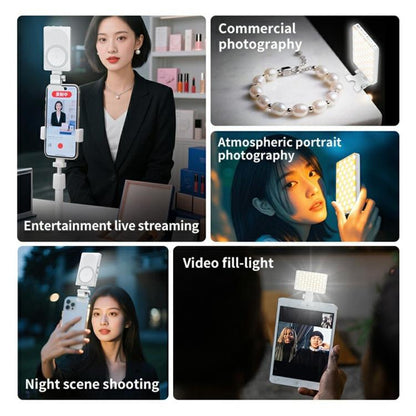 V22A For Phone Camera Live Streaming 4W Power Portable Pocket LED Light MagSafe Magnetic Fill Light