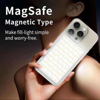 V22A For Phone Camera Live Streaming 4W Power Portable Pocket LED Light MagSafe Magnetic Fill Light