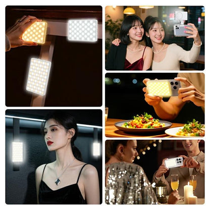 V22A For Phone Camera Live Streaming 4W Power Portable Pocket LED Light MagSafe Magnetic Fill Light