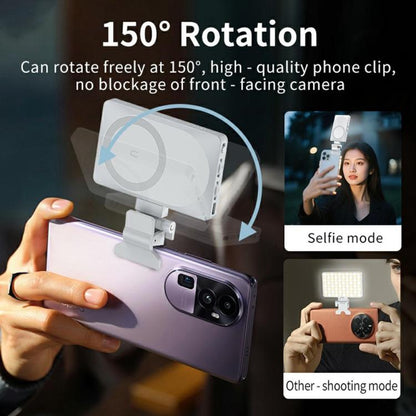 V22A For Phone Camera Live Streaming 4W Power Portable Pocket LED Light MagSafe Magnetic Fill Light