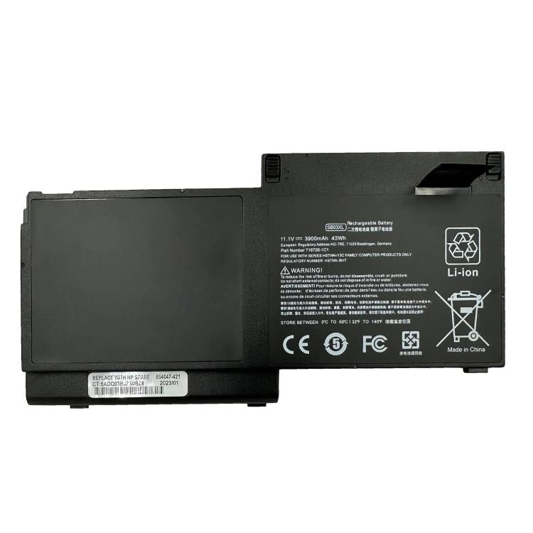 Batterie de rechange 4000 mAh pour ordinateur portable HP OMEN 6 Pro Plus, SB03XL