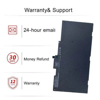 Batterie d'ordinateur portable de remplacement 3900 mAh pour HP EliteBook 840G3 848G3 840G4, CS03XL