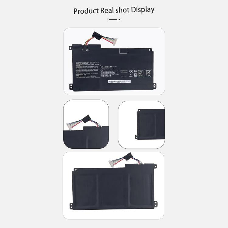 Batterie de remplacement 3 600 mAh pour ordinateur portable ASUS E410M E410MA E510M, B31N1912