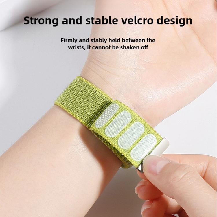 Woven Nylon Hook And Loop Fastener Watch Band, For WHOOP 5.0