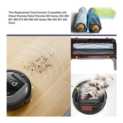 JUNSUNMAY Sweeper Main Clean Brush for iRobot Roomba 800 / 900 Series, 1 Set Main Clean Brush, 2 Set Main Clean Brush