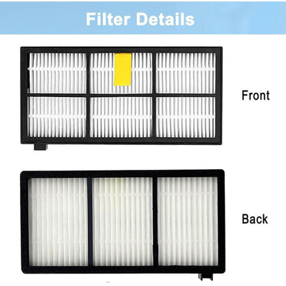 JUNSUNMAY 11pcs/Set Sweeper Replacement Parts Kit for iRobot Roomba 800 / 900 Series, 11pcs/Set Replacement Parts Kit