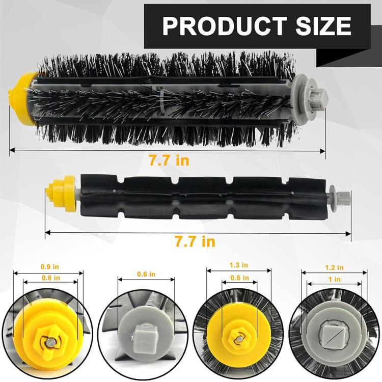 Brosse principale JUNSUNMAY pour iRobot Roomba série 700, 1 brosse principale, 2 brosses principales