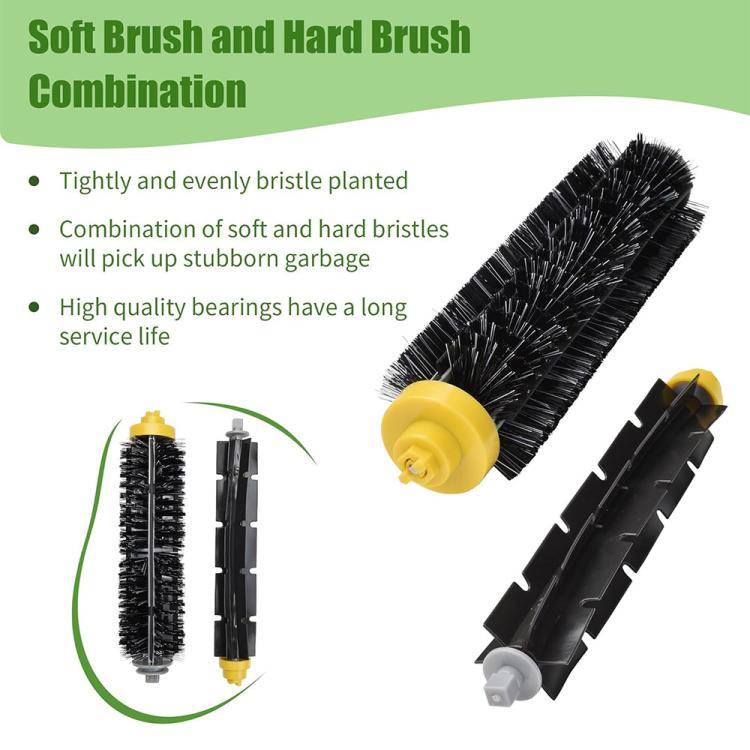 JUNSUNMAY Kit de pièces de rechange pour balayeuse 14 pièces/ensemble pour iRobot Roomba série 700, Kit de pièces de rechange 14 pièces/ensemble