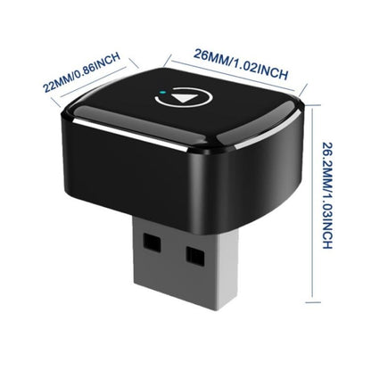 M26 Dongle USB WiFi Double Bande 5.8G / 2.4G Bluetooth 2-en-1 pour Adaptateur Voiture CarPlay / Android Auto, M26