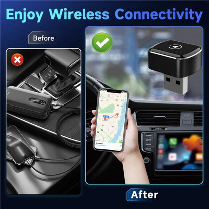 M26 Dongle USB WiFi Double Bande 5.8G / 2.4G Bluetooth 2-en-1 pour Adaptateur Voiture CarPlay / Android Auto, M26