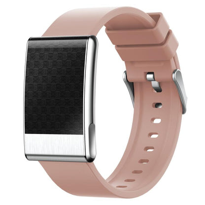 E900 Screenless BT Smart Bracelet Silicone Strap, Support ECG Heart Health Analysis / Health Monitoring