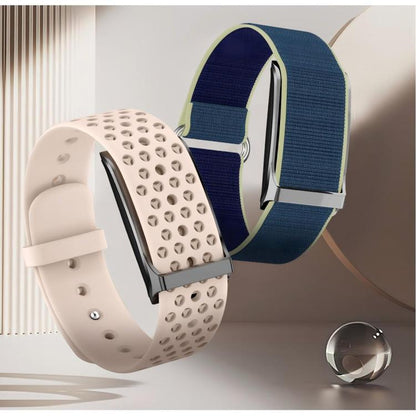 H59 Screenless BT Smart Bracelet Dual Strap, Support Incoming Call Reminder / Health Monitoring