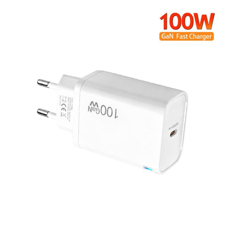 TE-PD46 GaN 100W PD 45W Fully Compatible Protocol Charger，EU Plug