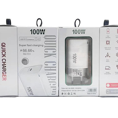 TE-PD46 GaN 100W PD 45W Fully Compatible Protocol Charger，EU Plug