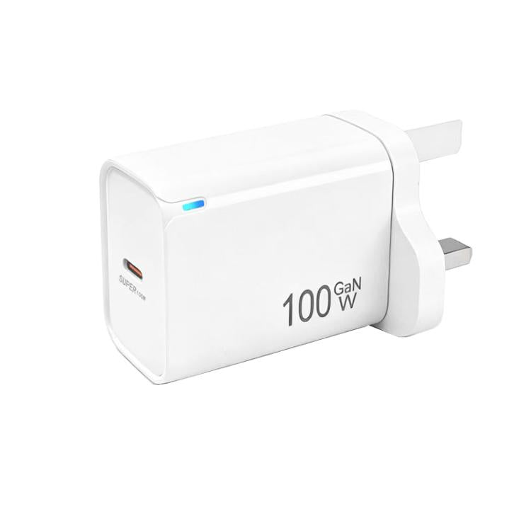 TE-PD46 GaN 100W PD 45W Fully Compatible Protocol Charger，UK Plug