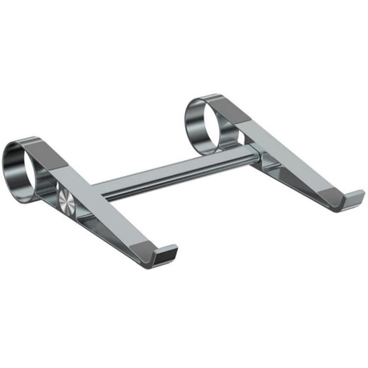 0022 For Home / Office Desktop Riser Cooling Pad Foldable Storage Portable Aluminum Laptop Stand