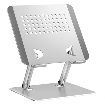 0031 For Laptop / Tablet Cooling Metal Support Adjustable Height Angle Desktop Stand, Basic Edition