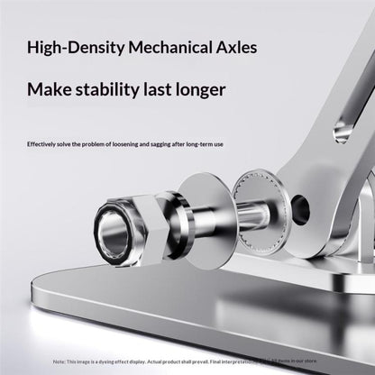 0031 For Laptop / Tablet Cooling Metal Support Adjustable Height Angle Desktop Stand, Basic Edition