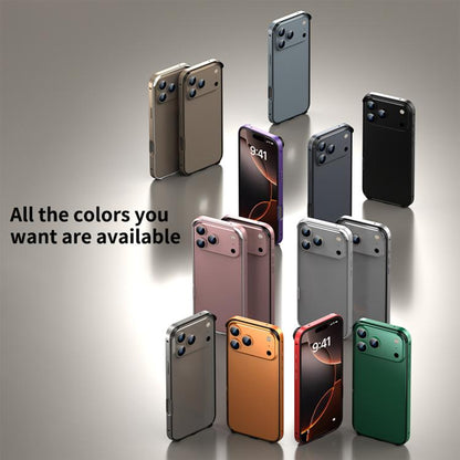Metal Hybrid Silicone Four-Corner Shockproof Cooling Phone Frame Case, For iPhone 13 Pro Max, For iPhone 13 Pro, For iPhone 13