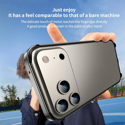 Metal Hybrid Silicone Four-Corner Shockproof Cooling Phone Frame Case, For iPhone 13 Pro Max, For iPhone 13 Pro, For iPhone 13