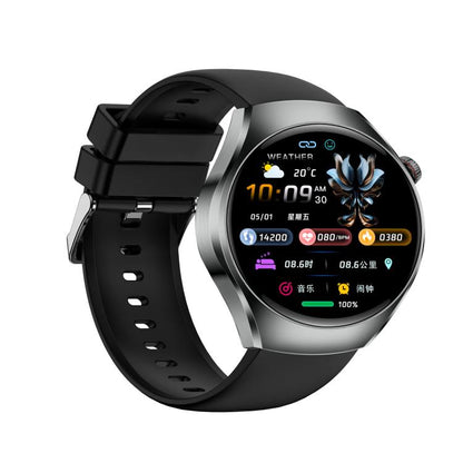ET460 1.47 inch Color Screen BT Calling Smart Watch Silicone Strap, Support Health Monitoring / ECG