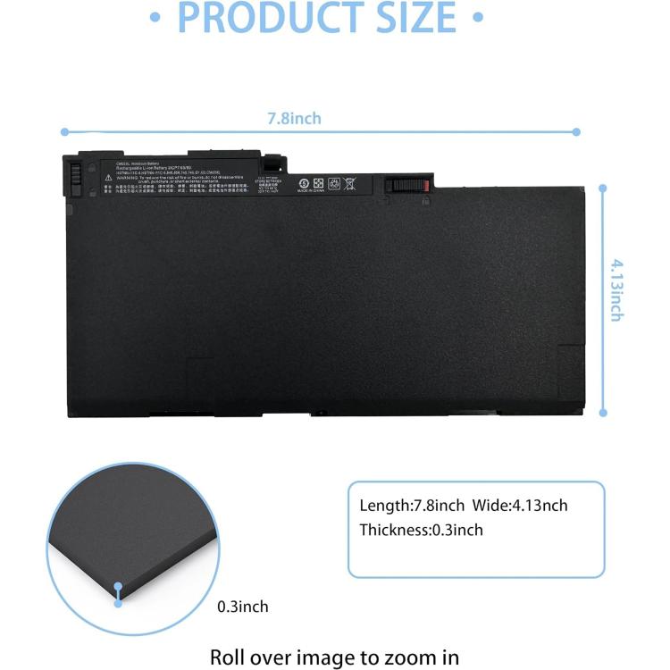 5000mAh Laptop-Akkus für HP EliteBook 840 G2 845 850 G1 740, CM03XL